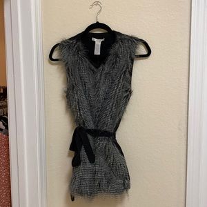 Grey vest